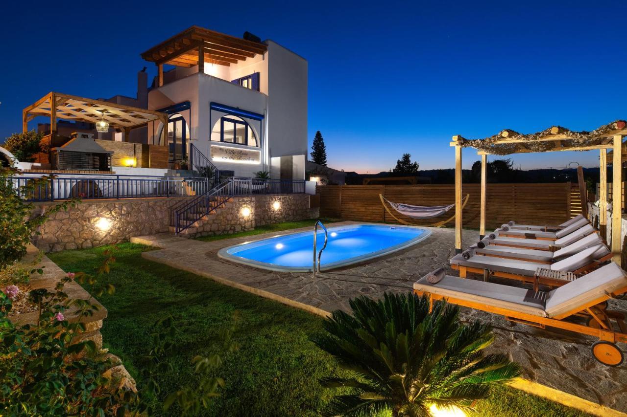 Villa Rose On The Beach Afandou Exterior foto