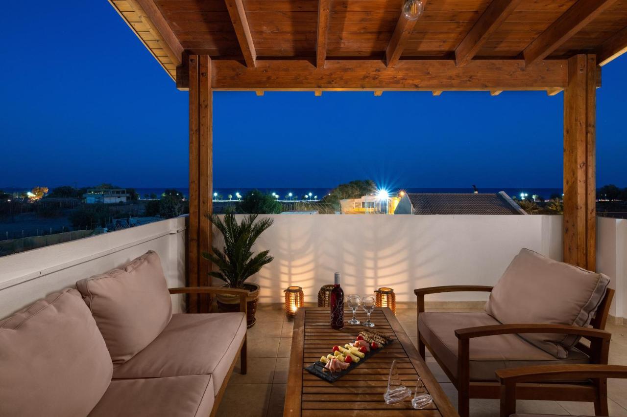 Villa Rose On The Beach Afandou Exterior foto