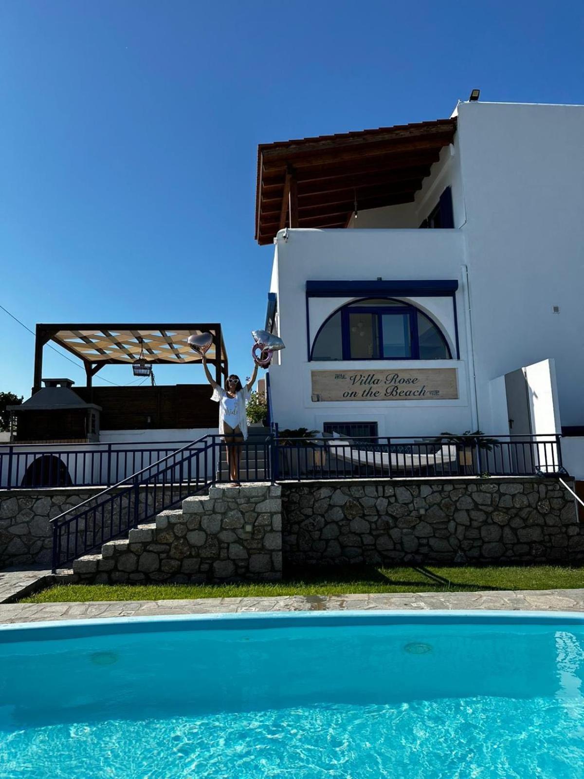 Villa Rose On The Beach Afandou Exterior foto